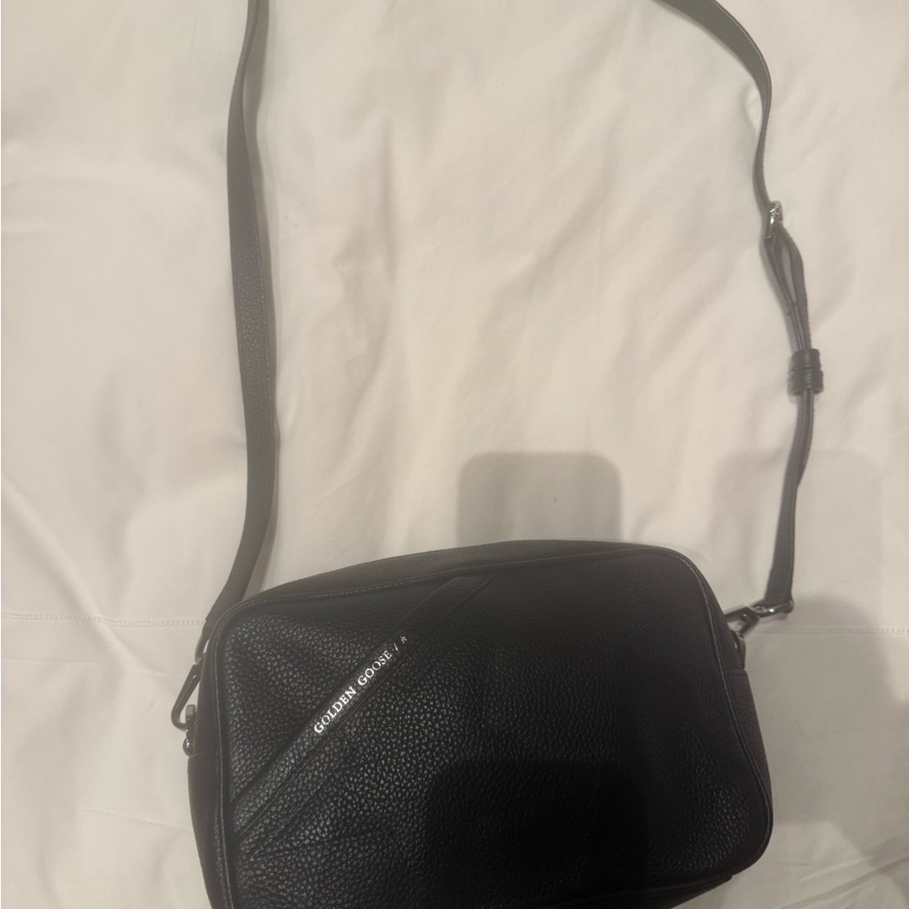 Golden Goose Black Leather Crossbody Bag in great condition